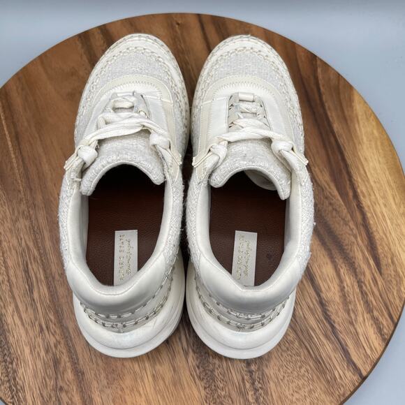 Altar'd State Shoes Womens Size 8.5 M White Platform Running Comfort Sneakers - Picture 5 of 9